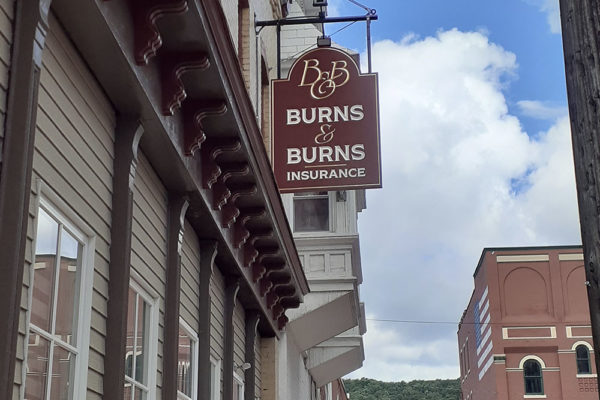 About Us - Burns & Burns Bradford Office Sign